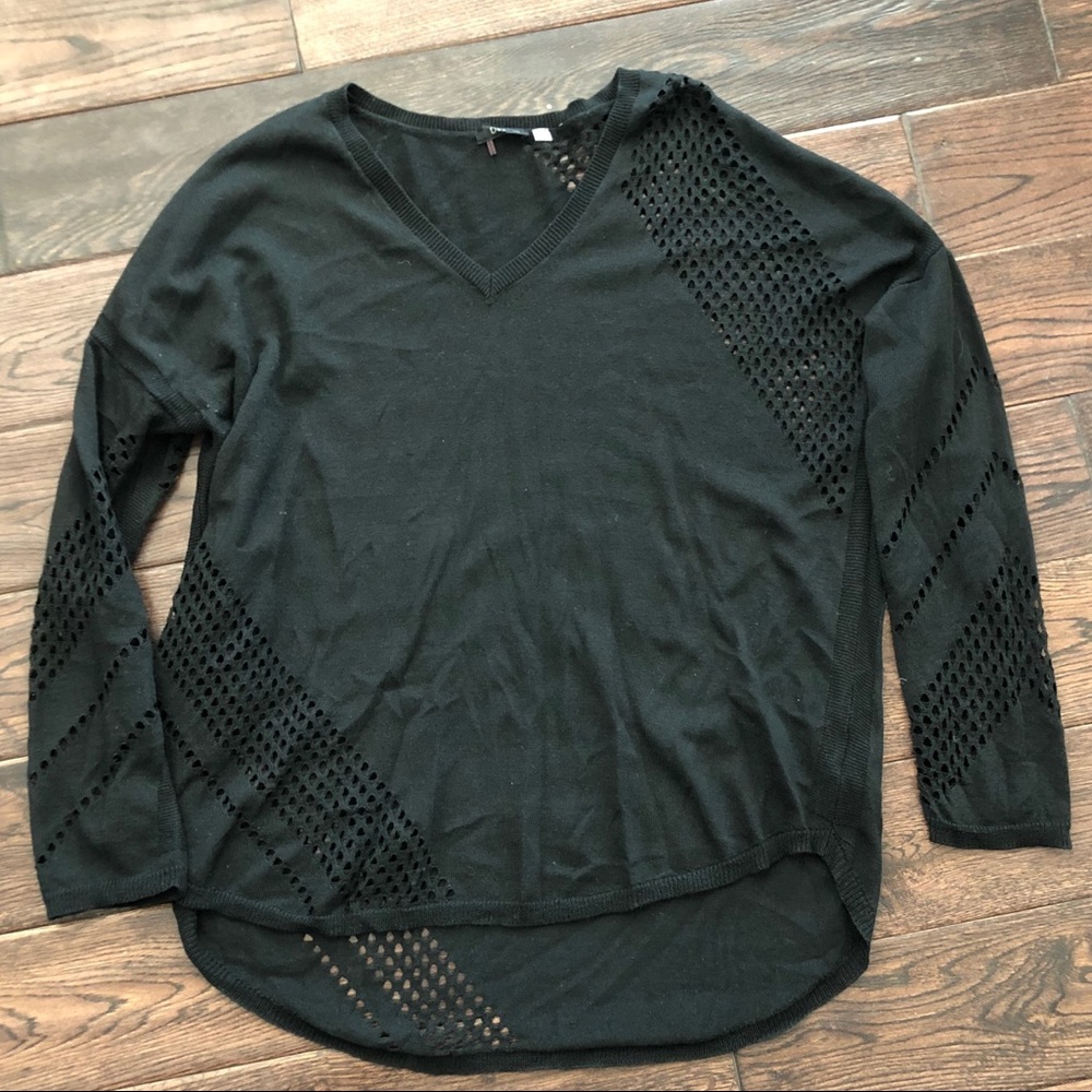 Cute sweater from Stitch Fix with detail!